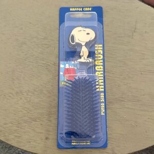 Vintage Snoopy Hairbrush in Blue Packaging | NWT